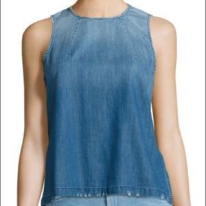 Ag denim top xs new with tags NWT